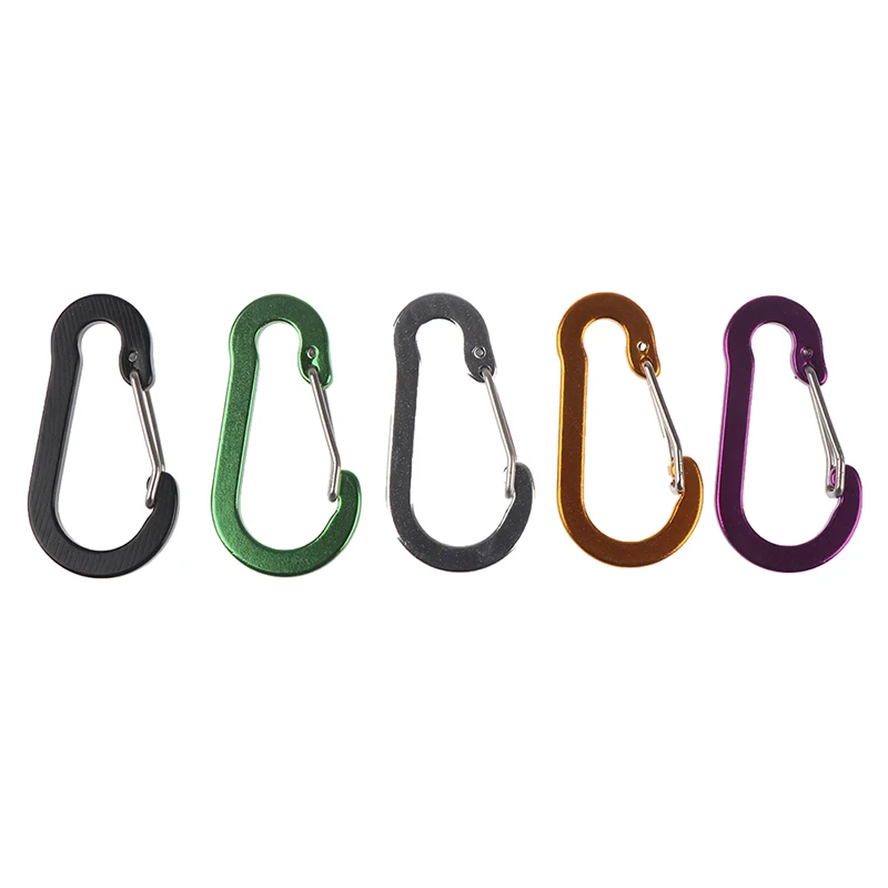 5 шт./компл. Спорт на открытом воздухе карабин для безопасности кемпинга Пряжка