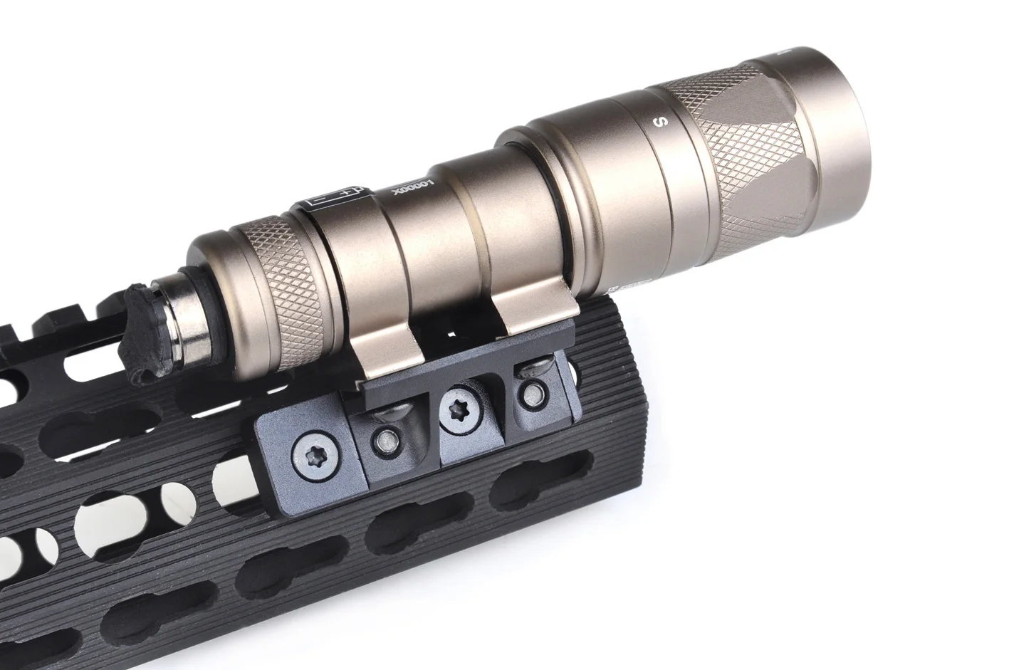 Держатель тактического фонаря для Surefir M300 M600 Light M600C M600V M300V Keymod Rail Handguard и M-lok