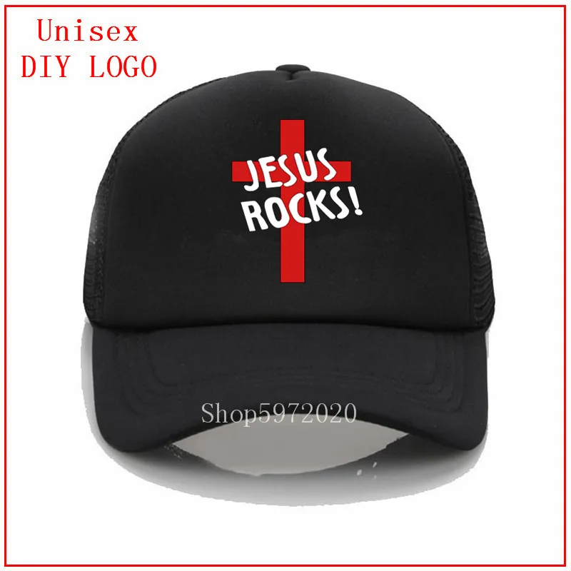 Бейсболка с принтом Иисуса рок Мужская кепка мужская Кепка летняя трендовая