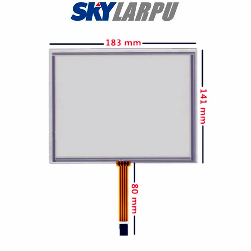 Новый 8''Inch 183 мм * 141 4 провода резистивный сенсорный экран для Innolux AT080TN52 V.1