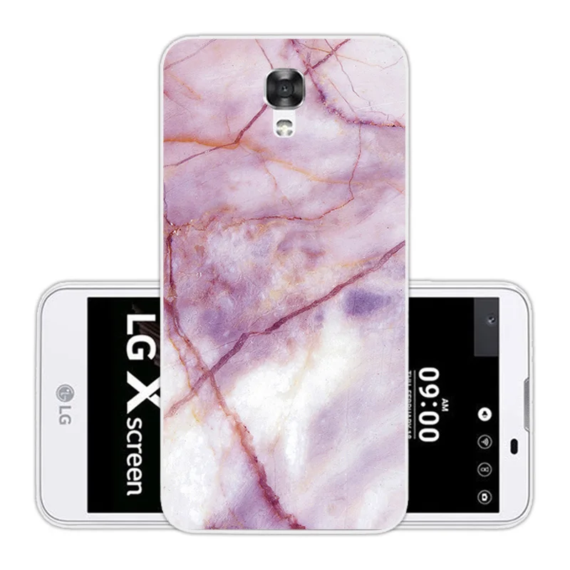 Soft Silicone Cover for LG XScreen K500DS Luxury 4.93" Phone Cases Clear TPU Shell XScreen/XView Funda Ultrathin Capa |