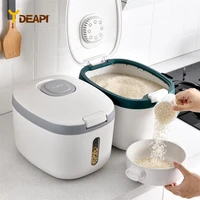 ydeapi kitchen container bucket nano insect proof moisture proof rice box grain sealed jar home storage pet dog food store box