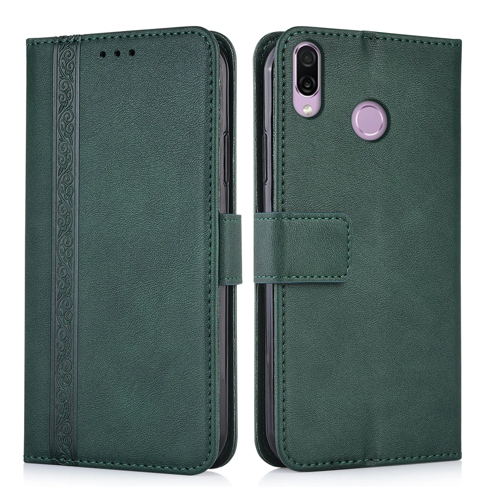 

Чехол-книжка для Huawei Honor Play COR-L29, COR-AL00, COR-AL10, кожаный