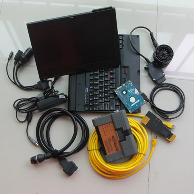 Хорошо установленный V2020.12 для BMW ICOM A2 B C Диагностика и программирование с HDD