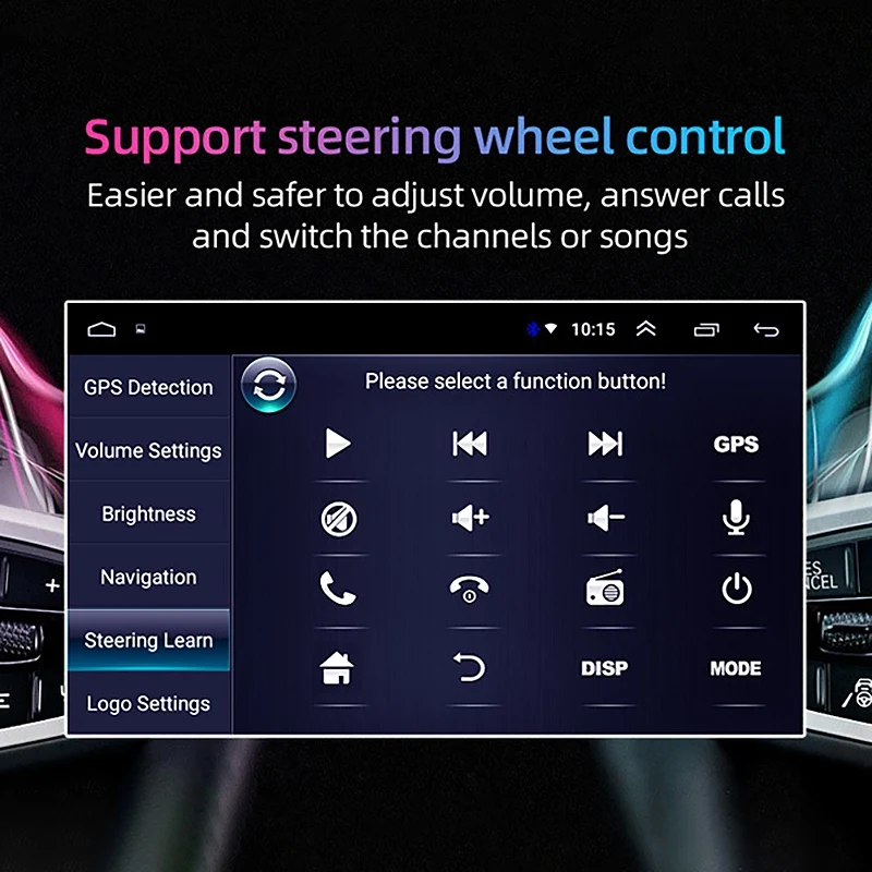 Новинка 1 + 16G Android 10 автомобильный радиоприемник мультимедийный плеер для Kia Carens