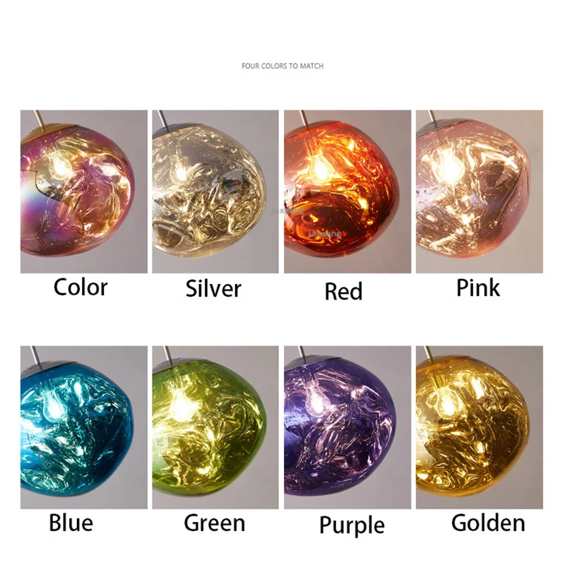 Nordic LED DIXON расплава вулканической лавы подвесные светильники Лофт украшение в