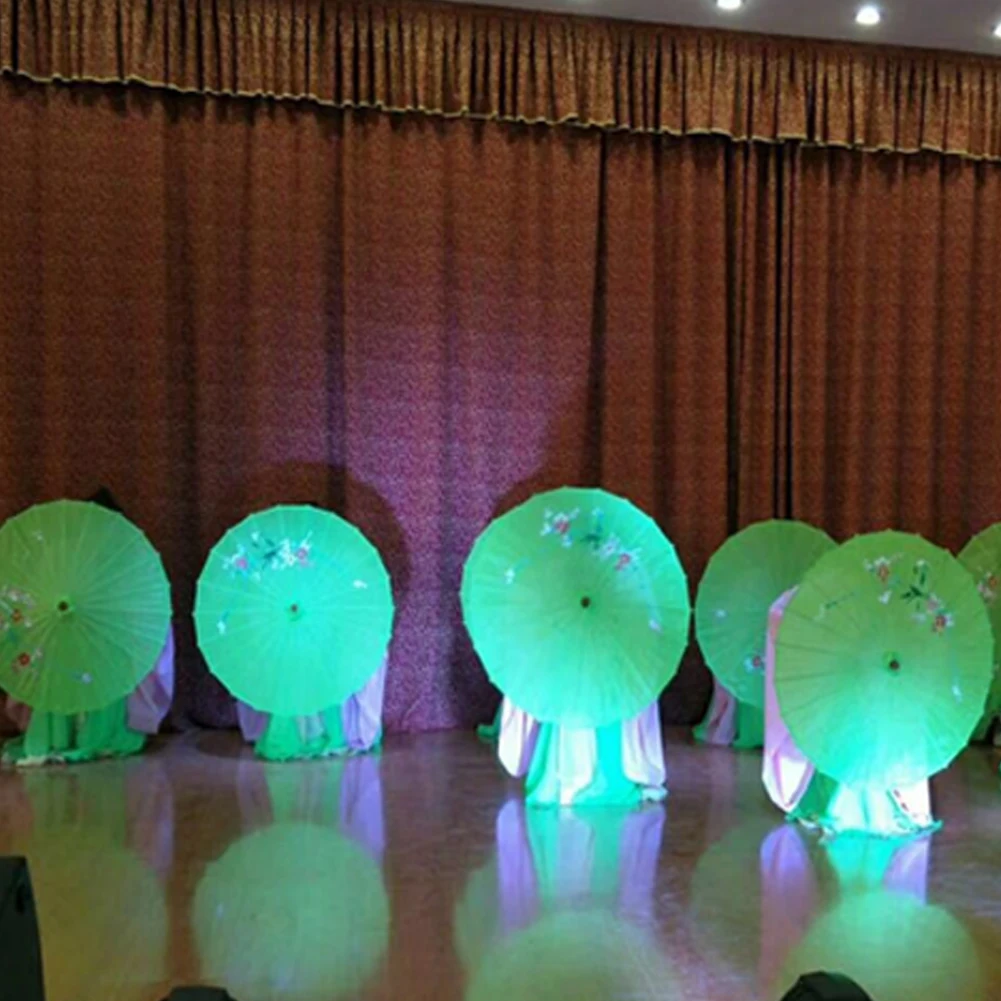 Китайский винтажный Шелковый женский зонт для древнего танца декоративный в