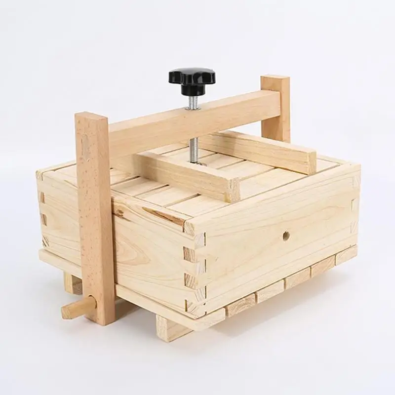 Ручная деревянная пресс-форма для домашнего приготовления тофу инструмент сыра