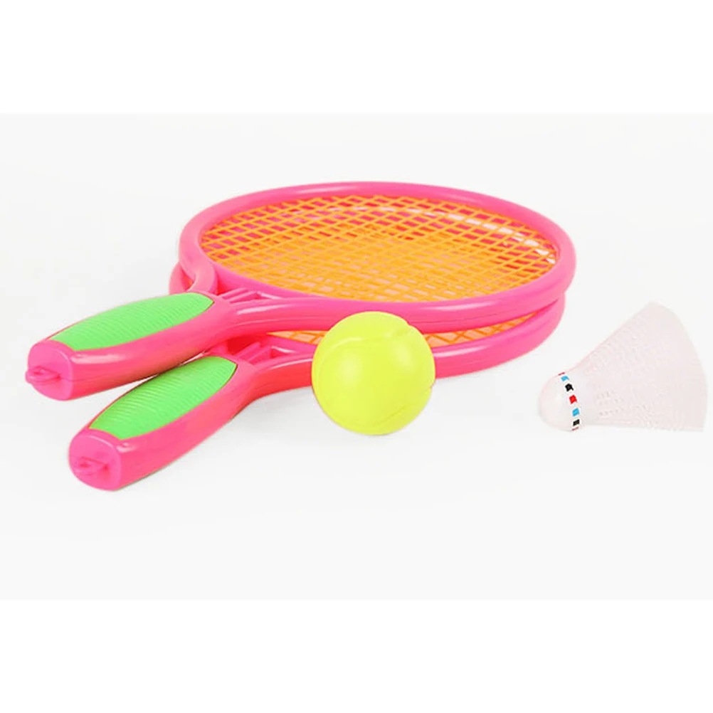 

4PCS/2Set Children's Outdoor Sports Goods Tennis Racket Beach Tennis Racket