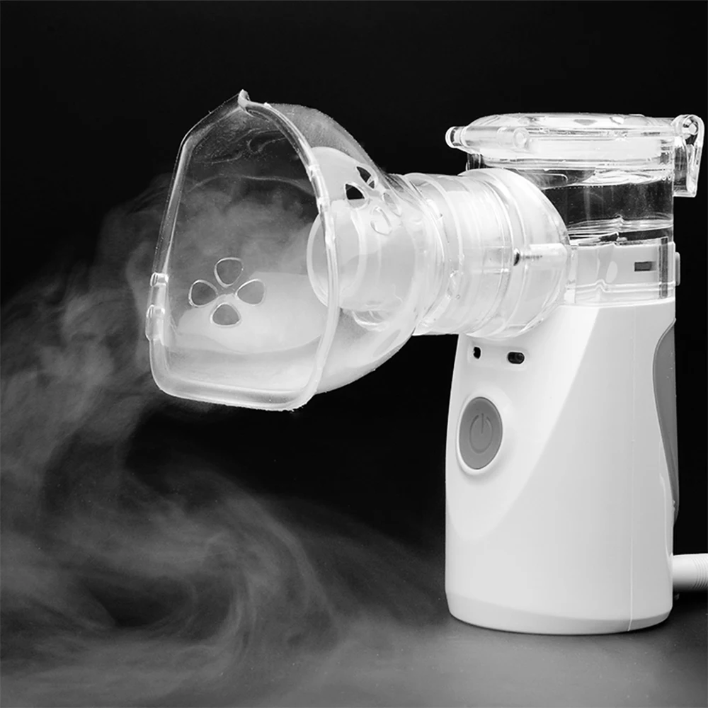 

Handheld Humidifier Sprayer Ultrasonic Atomizer Microporous Particle Sprayer USB/Battery Dual Power Essential Oil Diffuser