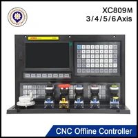 xcmcu stand alone xc809m 16 axis usb controller support fanuc g code for offline milling boring tapping drilling feeding