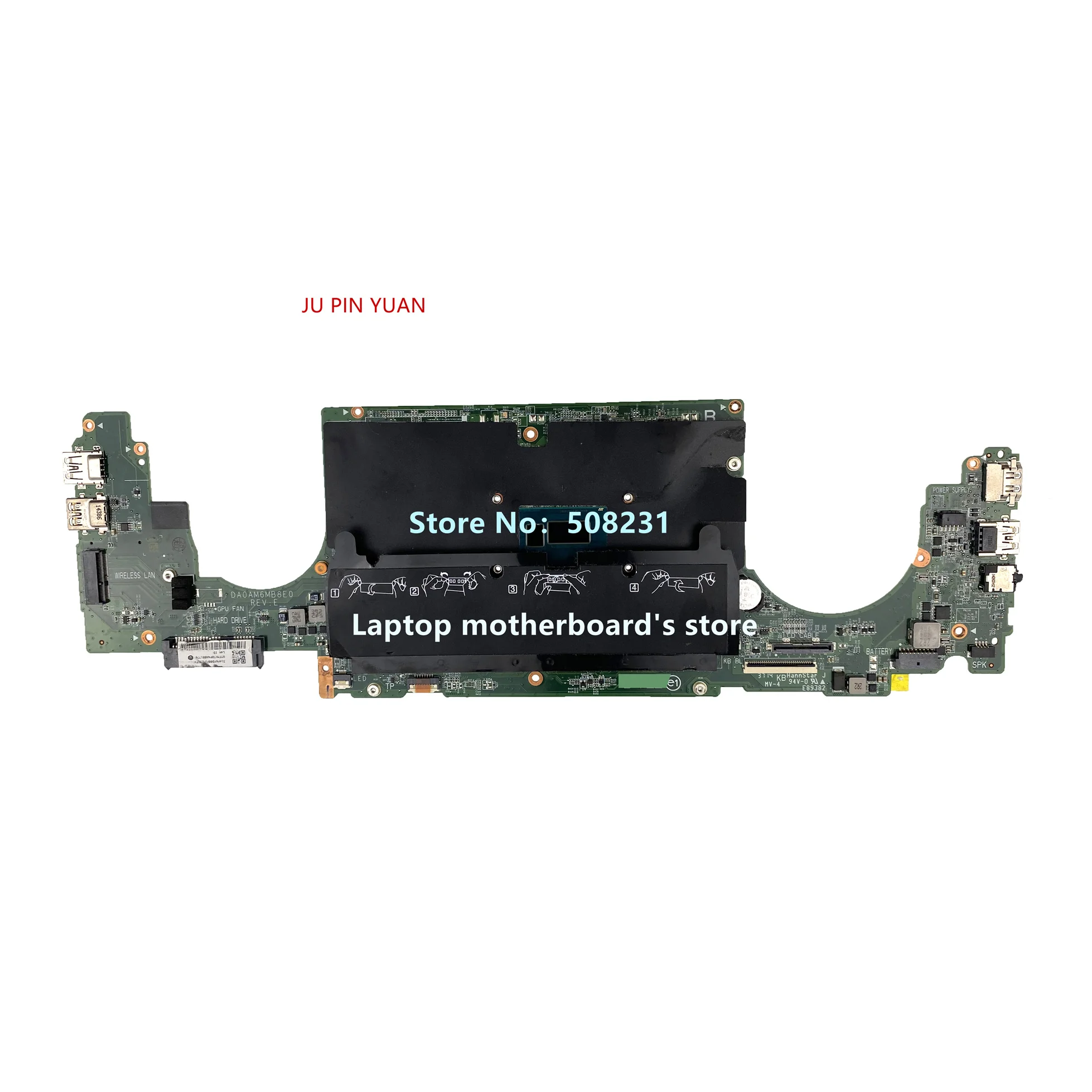 

Материнская плата для ноутбука Dell Inspiron 15 7547, модель bl0h1xyw H1XYW DA0AM6MB8E0 с процессором I7-4510U, 100% Протестировано