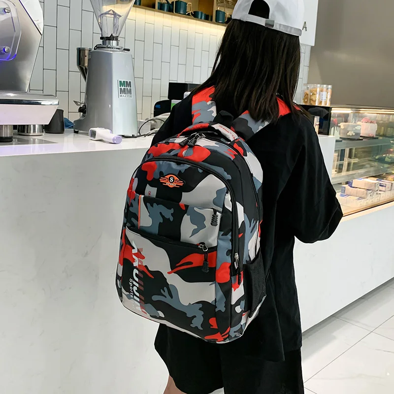 Дорожный камуфляжный рюкзак для ноутбука 14 дюймов водонепроницаемая дорожная