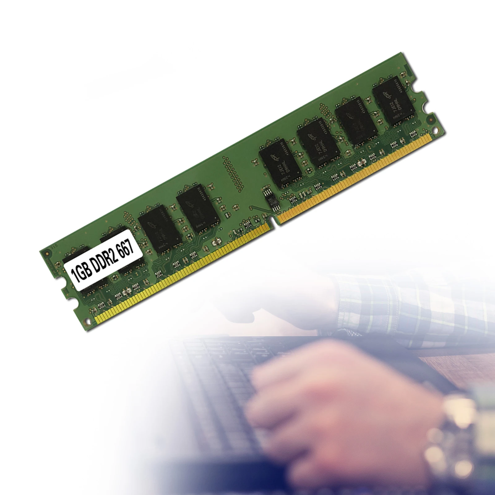 Сменная карта памяти для настольного компьютера DDR2 667 МГц 1 ГБ модуль электронный