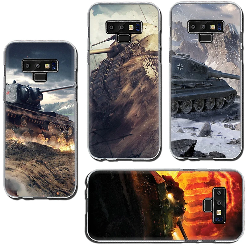 World of tanks жесткий чехол для телефона с рисунком в виде обложка чехол для Samsung Galaxy A3 5 A6 7 8 9 A10 30 40 50 70