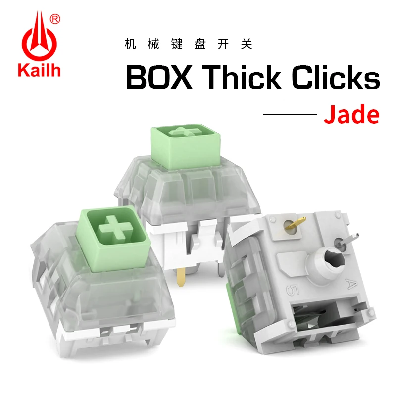 Kailh Box темно нефритовые Клавишные переключатели RGB SMD пыленепроницаемый