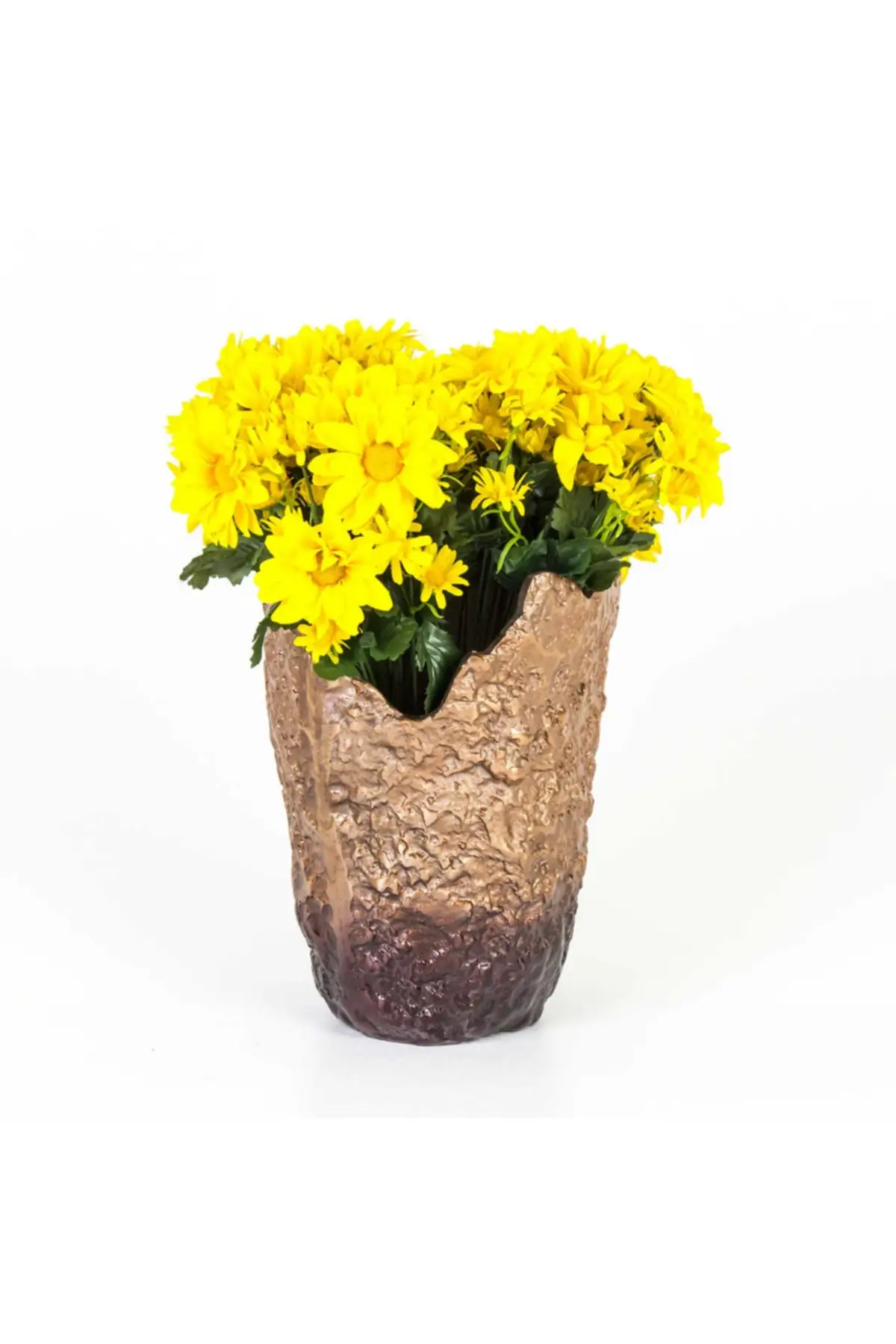 

Euro Flora Copper Color Vase Metal 23x20x29 Cm BZEFL16710