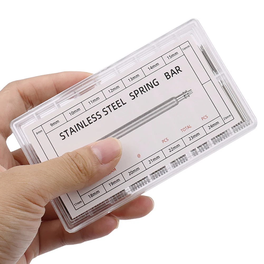 108 шт. Пружинные стержни из нержавеющей стали двойная бахрома для ремешка часов