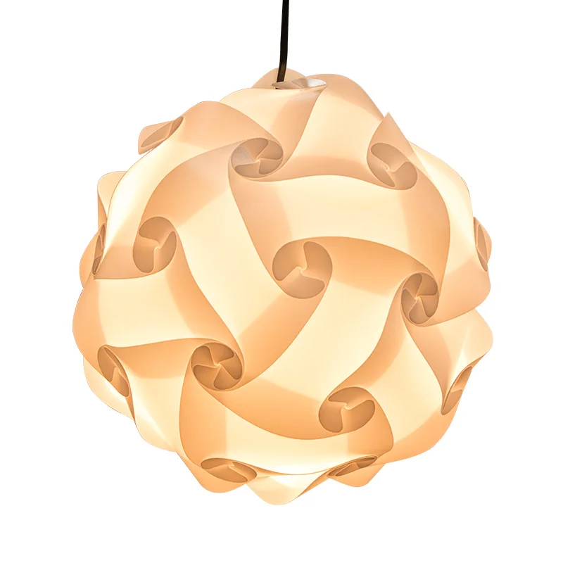 

DIY chandelier ceiling IQ puzzle lamp E27 AC110-240V / 25cm30cm42cm Creative living room restaurant bar light decorative fixture