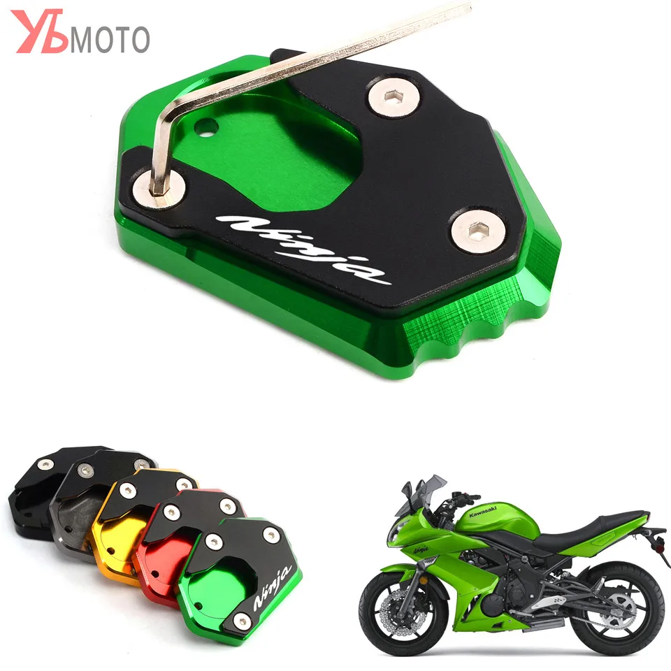 Боковая подставка с ЧПУ для KAWASAKI NINJA 250 300 650 1000 ER6F Ninja650 ZX6R ZX10R выдвижная