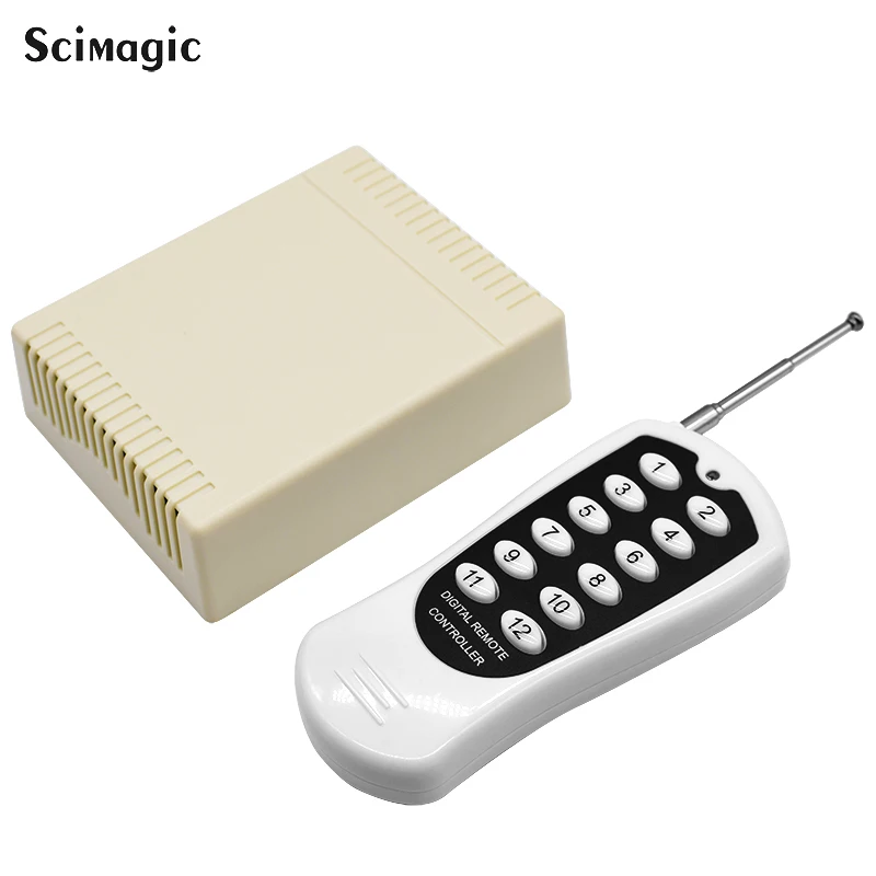 DC 24V 12CH Lamp Switch Remote Control Pump + 12 Channel rf Wireless 433mhz | Электроника