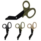 2 шт. ЕМТ-выжить Paramedic медицинские спасательная ножница травмы газовое Аварийная Аптечка первой помощи ножниц на открытом воздухе медсестры тактический фонарь кемпинг оборудование