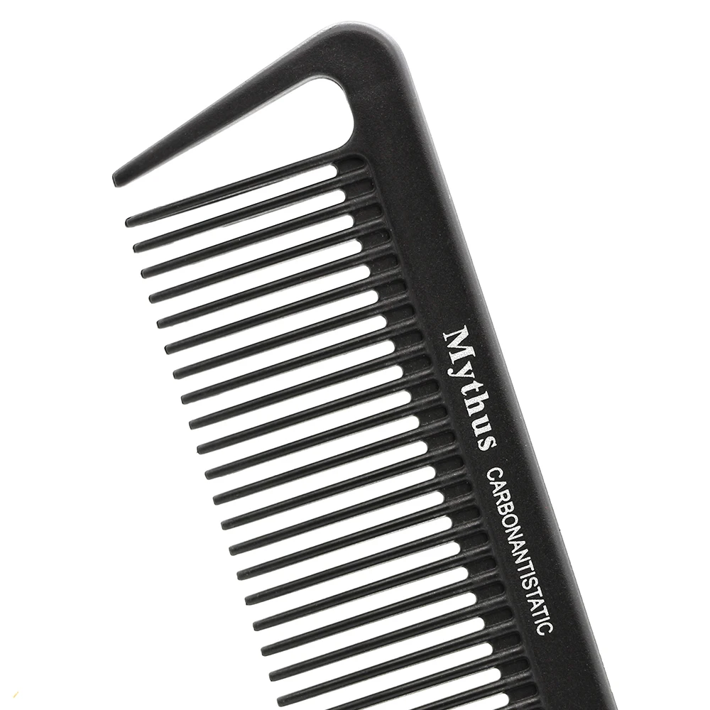 Профессиональная парикмахерская расческа с чехлом 9 шт. углеродная Расческа для