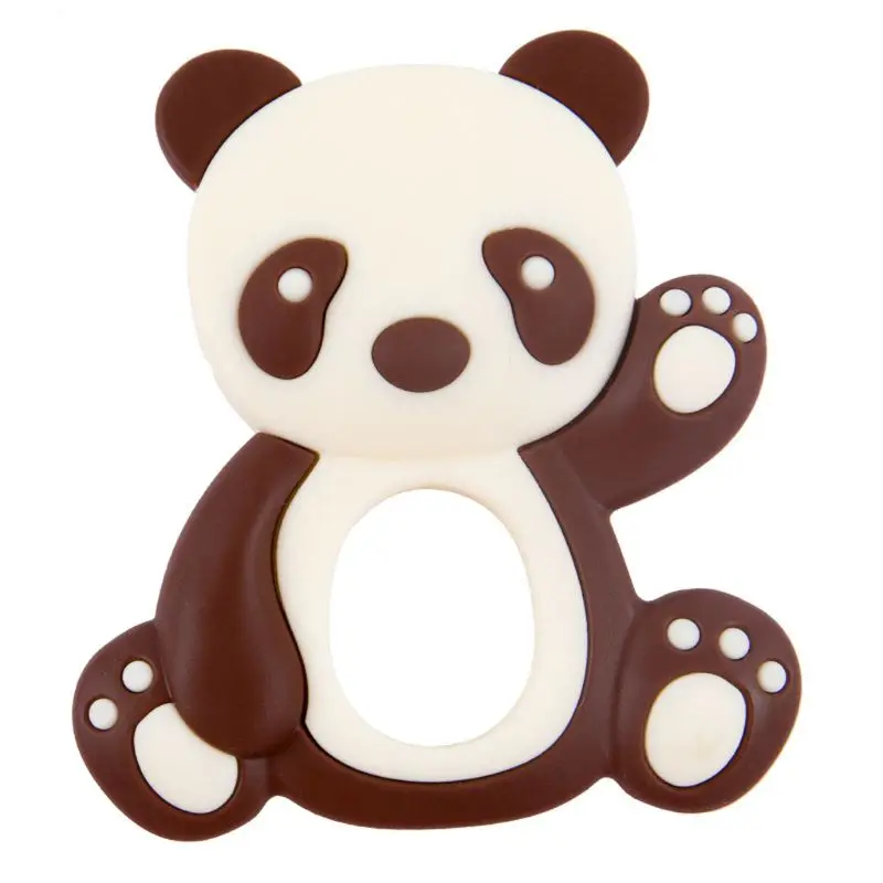 

Baby Teether Rodent Animal Silicone Beads Chew Charms Food Grade Silicone Teether Bead Toy Gift