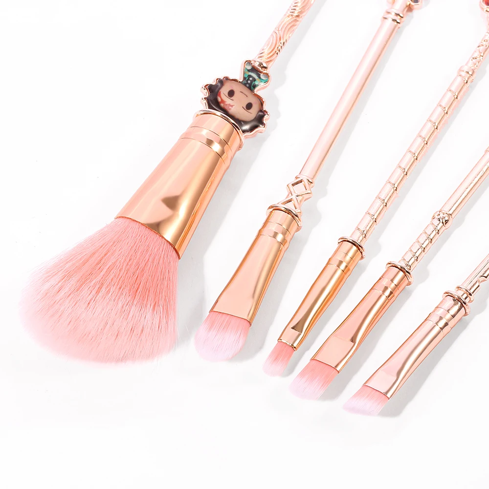 

Japan Anime Demon Slayer Hot Cosplay Anime Makeup Brushes Set Powder Foundation Blush Cosplay Style