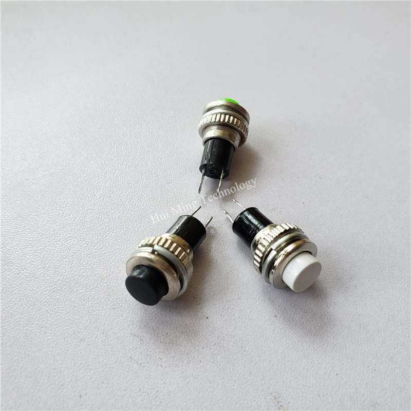 40 шт. кнопка дверного звонка Кнопочные Переключатели Переключатель самосброса 2