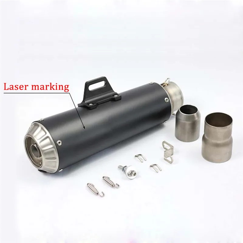 Универсальный 60 мм модифицированный глушитель для мотоцикла R6 ZX6R 10R K7K8 Z750 Z800 Z1000 R1