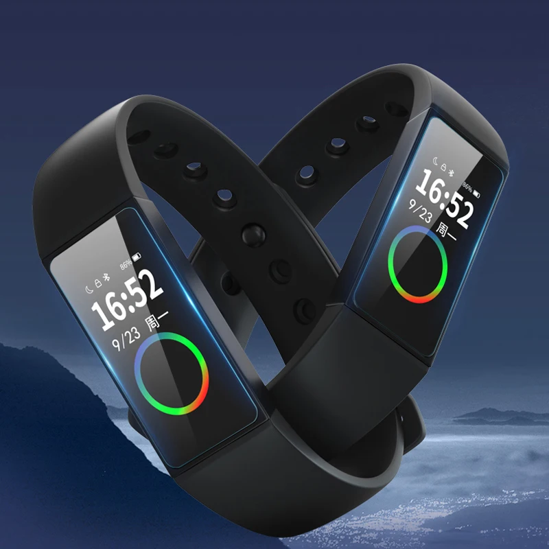 

2pcs Protective film For Mi Smart Band 4C Screen Protectors Explosion-proof scratch-resistant For mi band 4c Hydrogel Film