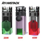 Лазерный модуль ATOMSTACK M50 50 Вт L40 40 Вт30 Вт20 Вт 450 нм защита глаз модернизированная лазерная головка с фиксированным фокусом для лазера с ЧПУ ATOMSTACK