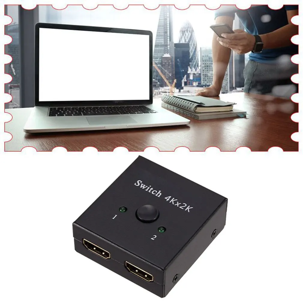 

Двухсторонний разветвитель HDMI 2,0, 4K, два направления