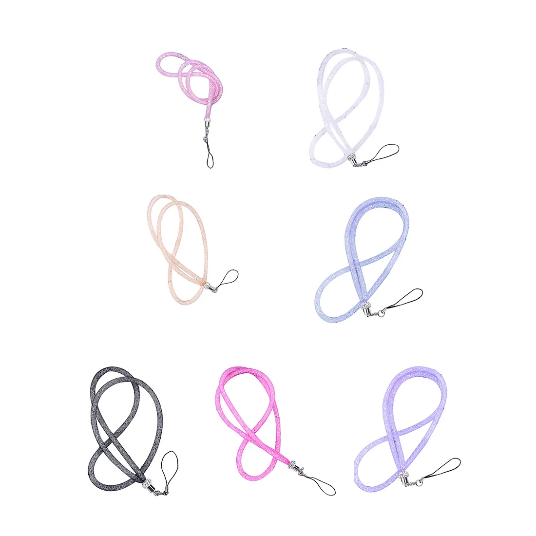 Etmakit кристалл ожерелье ремешок ручной для телефона iPhone Samsung Камера GoPro USB флэш