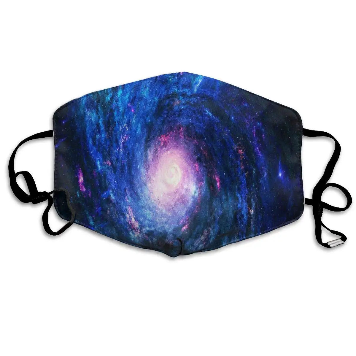 

Пылезащитные маски Space Vortex, многоразовые хлопковые дышащие маски для улицы, езды на велосипеде, маски-петли для лица, пыльца, аллергены