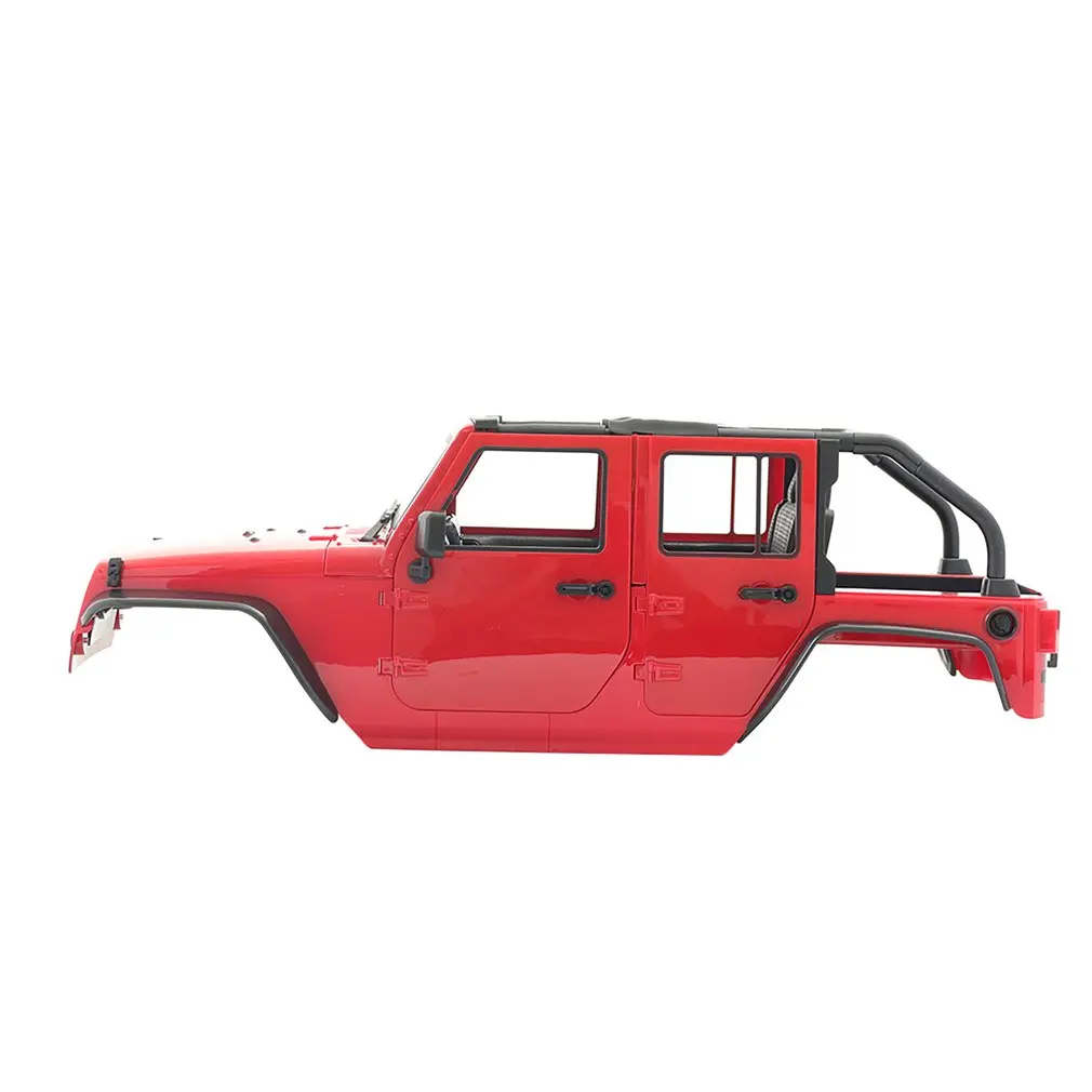 

313mm Wheelbase Convertible Open Car Body Shell For 1/10 RC Crawler Axial SCX10 90046 For Wrangler Car Shell