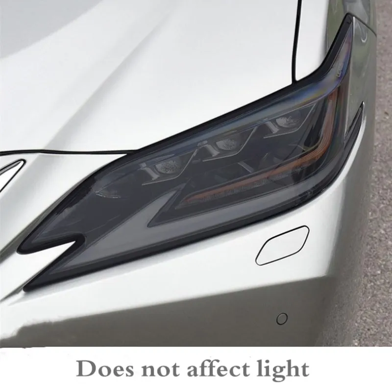 

TPU protective film for blackened headlight Sticker for LEXUS NX RX GS IS CT ES gx LS LX UX black transparent