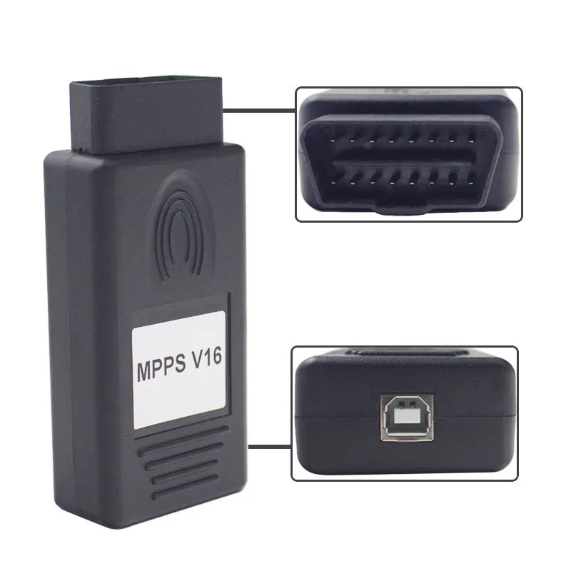 OBD2 MPPS V16 Авто ECU чип инструмент для настройки OBDII автомобильный интерфейс тюнинга