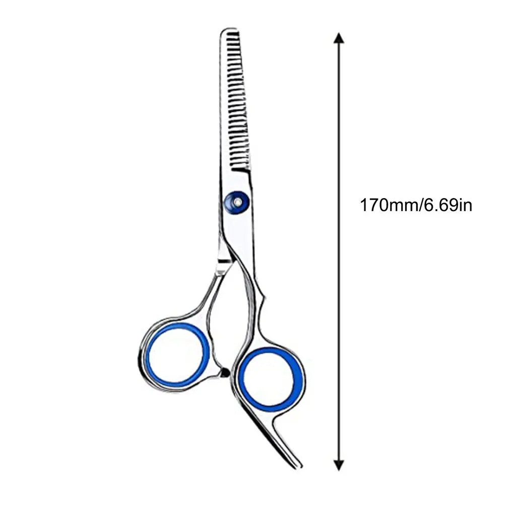 

Lightweight Stainless Steel Wear-resistant Household Hairdressing and Practical Multi-tooth Scissors