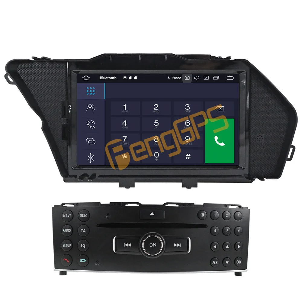 Автомагнитола для Mercedes Benz GLK X204 300 GLK350 2008-2012 Android 2Din стереоприемник Авторадио