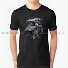 Забавная летняя футболка Fiat 595 Abarth для мужчин и женщин, Fiat Abarth Fiatabart Fiat 595 Abart Fiat 595 Abarth 595 595 Abarth 500