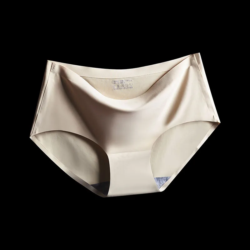 

Factory Direct Large size Viscose Fiber Seamless Underwear Women's Sexy Mid-Waist Plus-sized Women's Panties Summer New