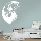 Виниловые наклейки на стену с изображением планеты Луны, Вселенной, космоса, подростков, детской спальни, арт-деко, детский подарок, наклейка на стену XQ2