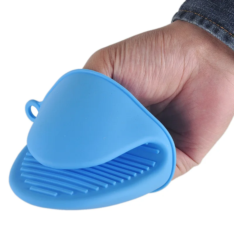 2 шт./лот силиконовые оранжевые зеленые перчатки для микроволновой печи