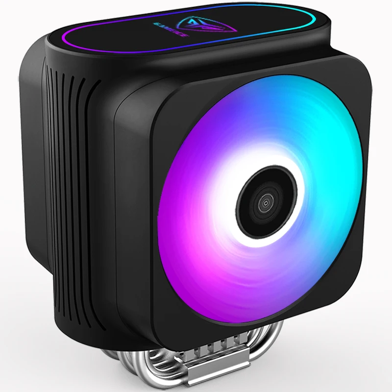 Pccooler RGB dual 120 мм/12 см PWM кулер для процессора с 6 медными тепловыми трубками, высокопроизводительный охлаждающий вентилятор
