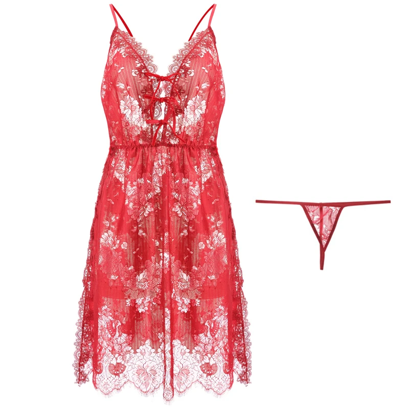 Соблазнительные комплекты ночных платьев и стрингов женская свадебная одежда