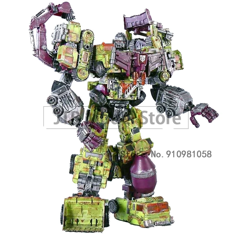 Экшн-Фигурка-трансформер NBK 3349S игрушечный девастатор 6 в 1 комбайнер робот боевой