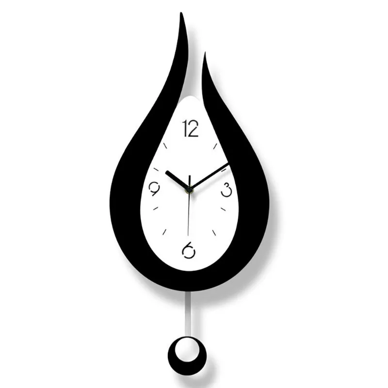 

Creative Mute Modern Design Large Wall Clock Clocks for Home Kitchen Living Room Decor Battery Operated Silent