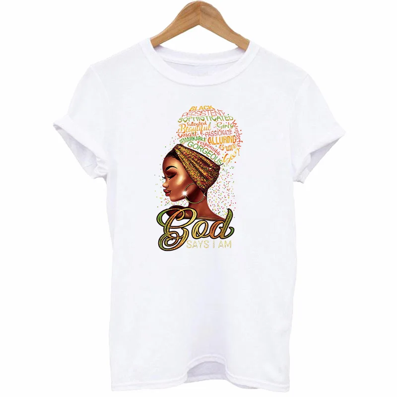 Африканское патчи для одежды Бесплатная доставка Бог говорит что я